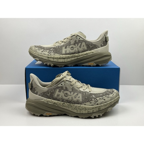 HOKA One One Speedgoat 6 Trail Running Shoes Men's 8.5 Green 1147791/OSH